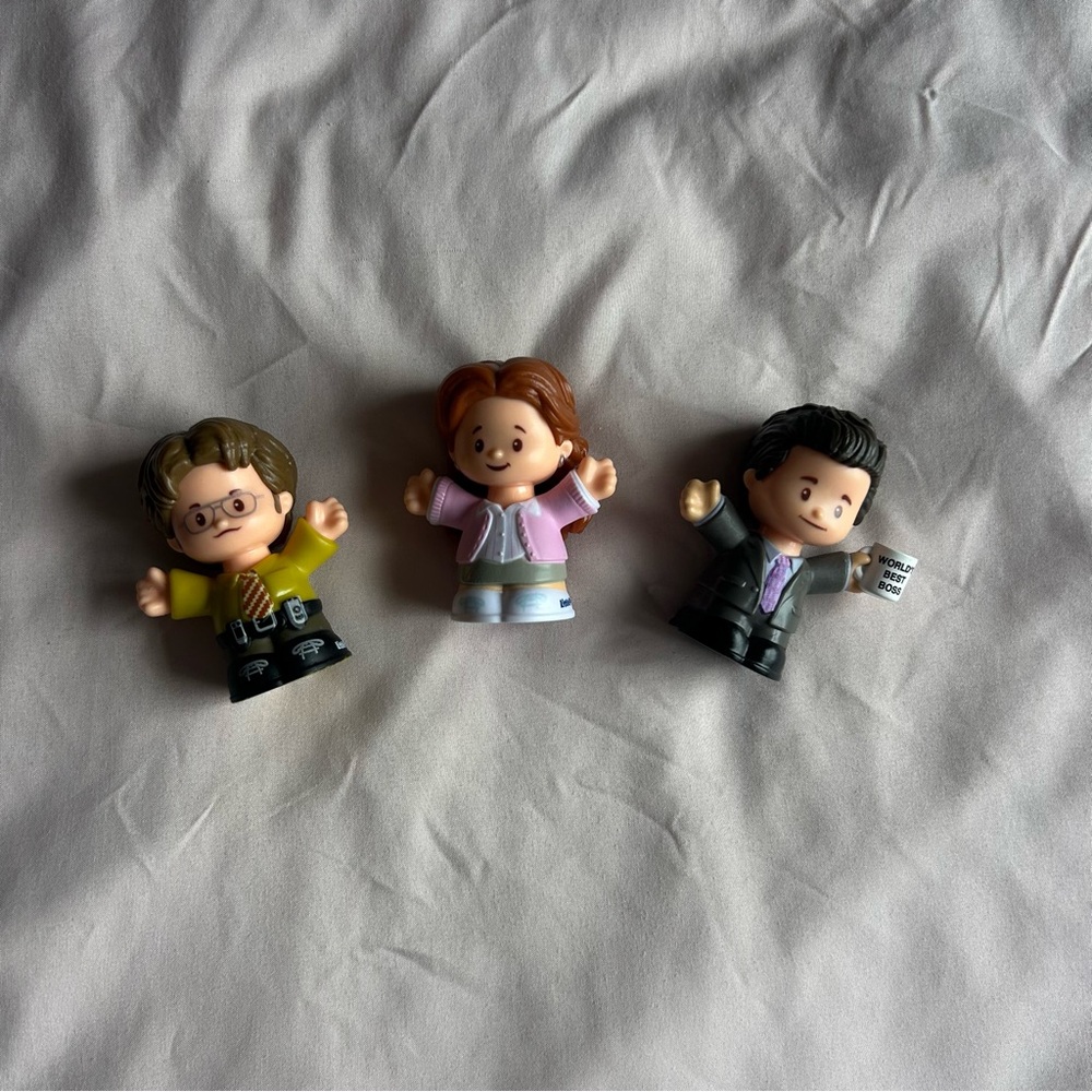 The Office Mini Character Figurines Set – 3 Piece Bundle